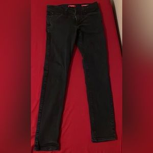 Guess Medium Rise Skinny Black 30x32 Jeans